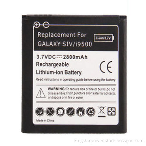 Mobile Phone Battery for Samsung Galaxy S4 SIV I9500 i9500, Li-ion, for Internal Replacement